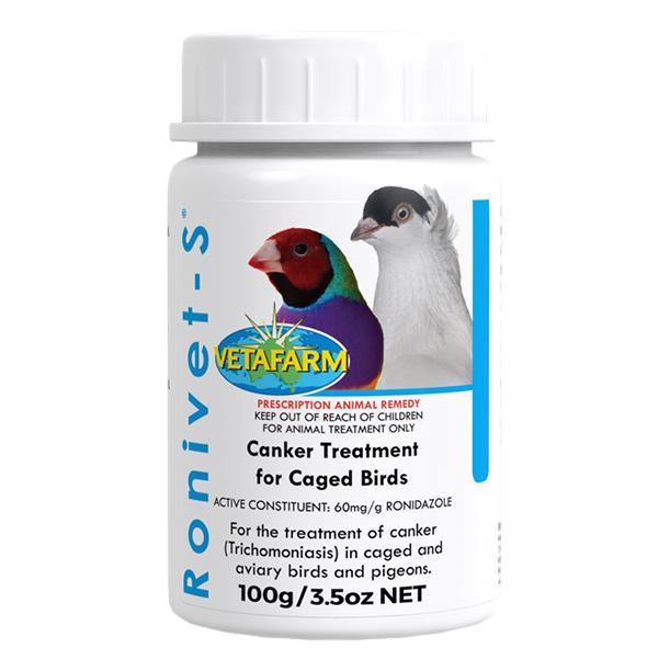 Ronivet-S Canker Treatment for Finches & Pigeons - Performance Pigeon ...